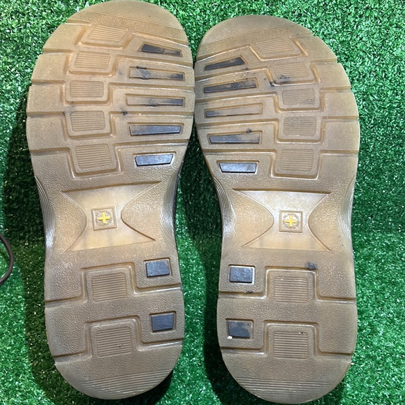 Dr Martens Mens Brown Leather Round Toe Slip On Loafer Shoes Size 10 (11198) - Picture 4 of 7